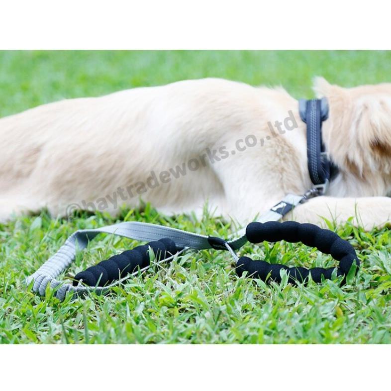 犬用 リード 衝撃吸収 二つのハンドル付き 大型犬 中型犬 トレーニング 伸縮 散歩 犬リード Pt Mono Life 通販 Yahoo ショッピング
