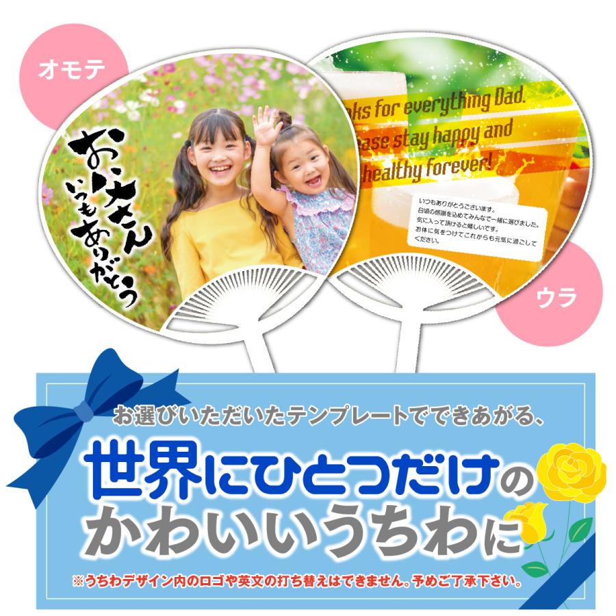 父の日 21 オリジナル 写真入り うちわ 2枚入り プレゼント ギフト 子ども 孫 父 おじいちゃん 両親 記念 写真 印刷 赤ちゃん 家族 犬 猫 ペット 花以外 Ut Chi01 Monolike 通販 Yahoo ショッピング