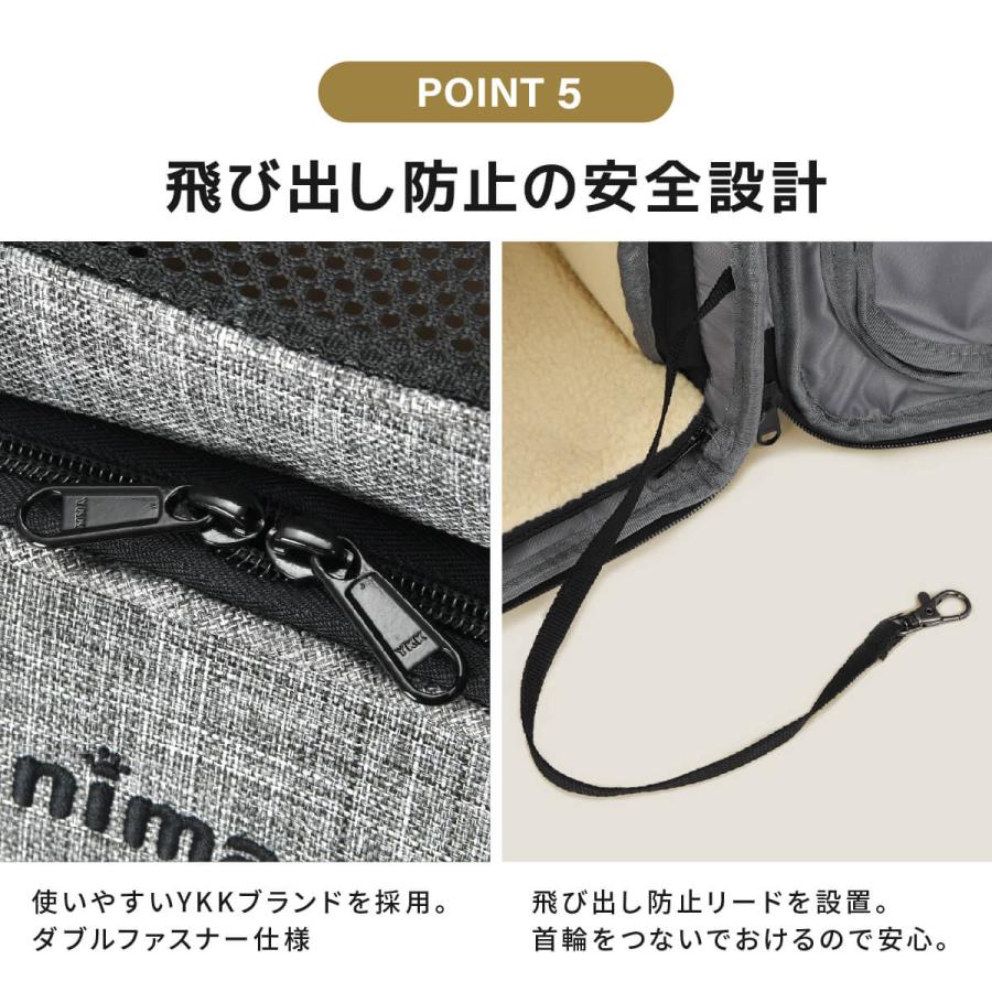 拡張可能 犬 猫 リュック ダブルファスナー ダークグレー 楽天市場】【レビュー特典あり】XiaZ 拡張 ペットキャリー