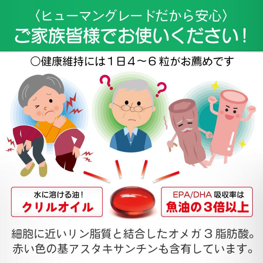 犬 猫 犬用 サプリ 猫用 サプリメント dha EPA DHA オメガ3オイル 無添加 抗酸化 ひざ 関節 炎症 認知症 でも投与可 クリルオイル 180粒 メール便送料無料｜monolith-net｜06