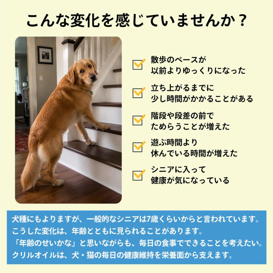 犬 関節 サプリ クリルオイル 30粒 オメガ3 EPA DHA リン脂質 アスタキサンチン シニア 日本製 爆買 | モノリス（ペット） | 01