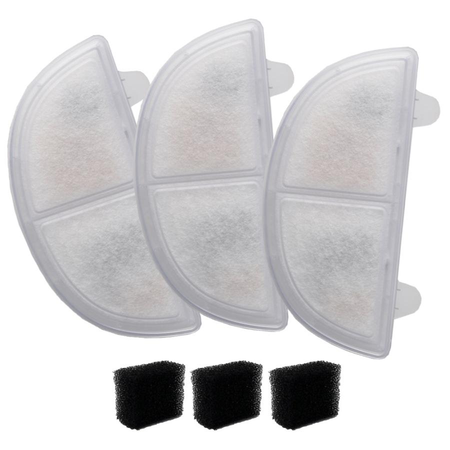 交換用フィルター 3個入 自動給水器 猫 犬 浄水器 給水器 水 プラス