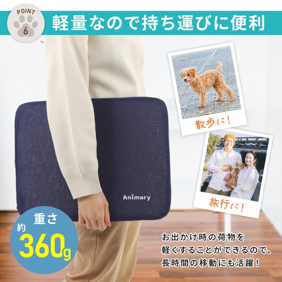 ペットベッド S/43×35×3cm 洗える ペットクッション スクエア 高反発 夏 夏用 冬用 犬用 通年 猫用 丸洗い 車 超小型犬 小型犬 シニア マット 老犬 UP-689 |  | 10
