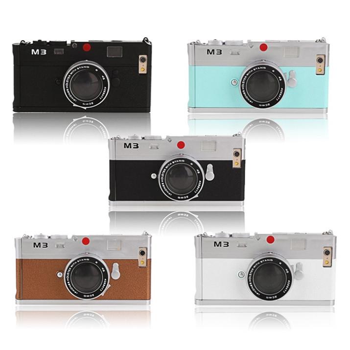 カメラ型iPhone6 SE対応 ケース 3D Camera iPhone6 Case 立体 クラシック カメラ型 アイフォン6ケース iPhone5｜monomi-no