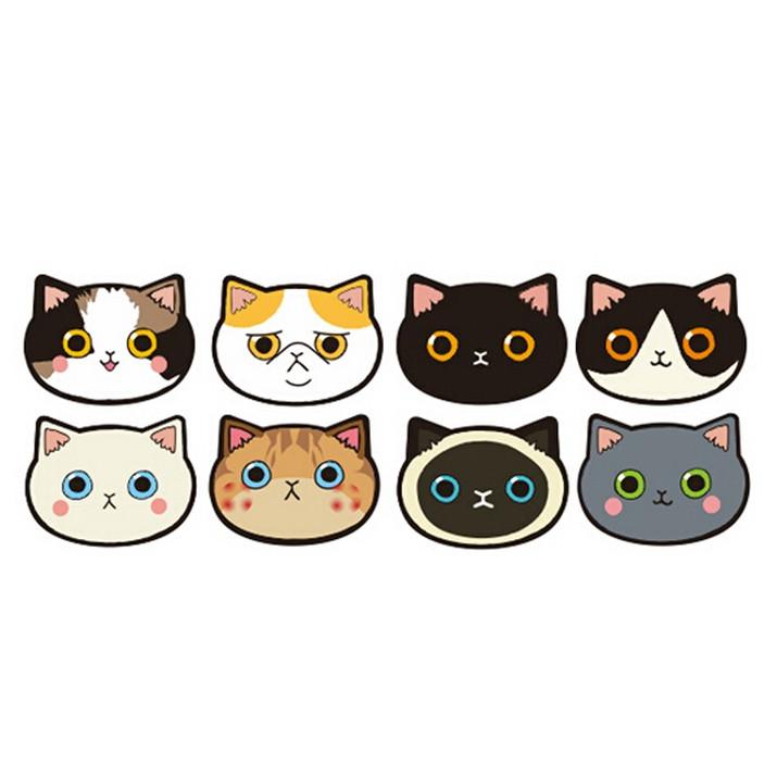 コンパクトミラー ネコフェイス ミラー 鏡 ネコちゃん 猫 ねこ 携帯