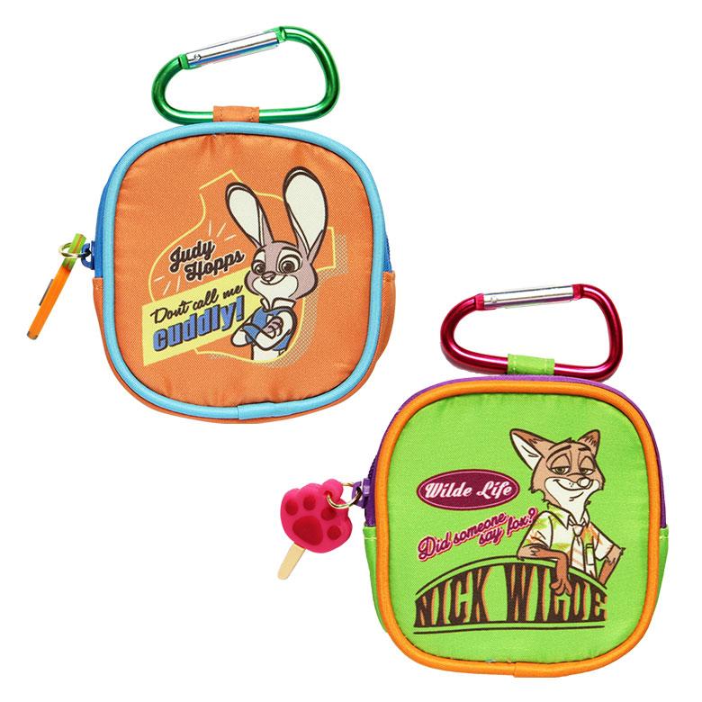 ズートピア　小物入れ シネマコレクション cinemacollection ズートピア2 ミニポーチ 合皮