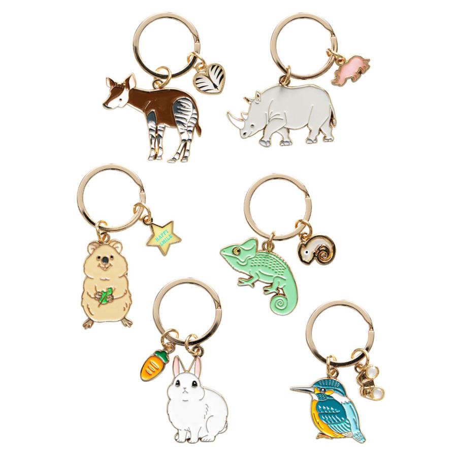 アクリルキーホルダーセット 動物デザイン アクリルキーホルダーセット 動物デザイン キーホルダー