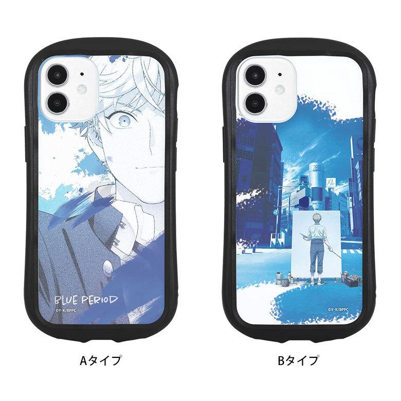 iPhone12 mini ケース クリア ブルーピリオド スマホケース アイフォン