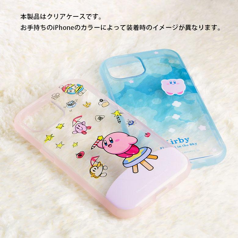 iPhone15Pro クリアケース 星のカービィ IIIIfit Clear iPhone15 Pro