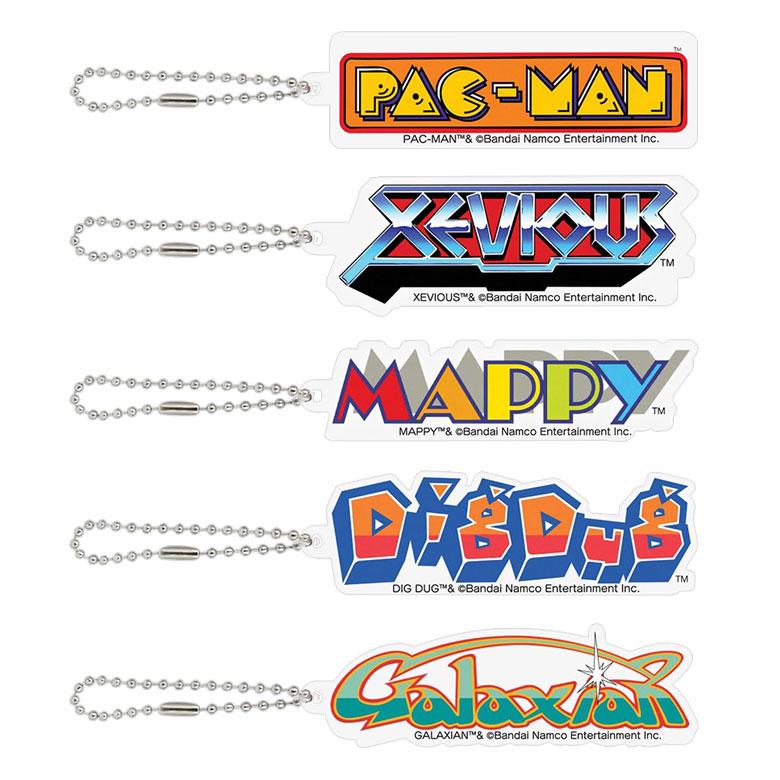 キーホルダー アクリルチャーム ナムコレジェンダリー ボールチェーン