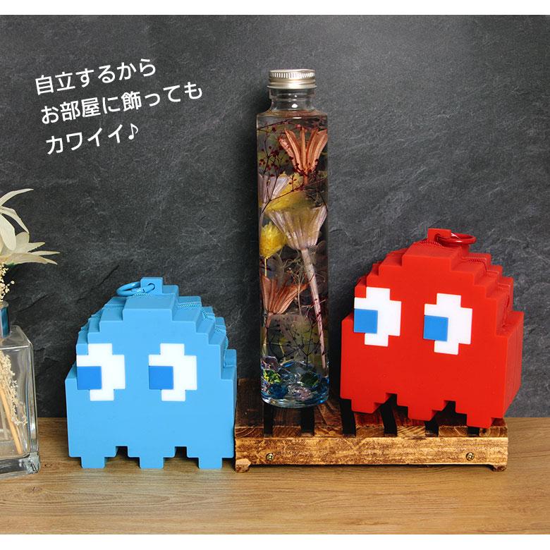 ポーチ パックマン シリコンフィギュアポーチ カラビナ付き
