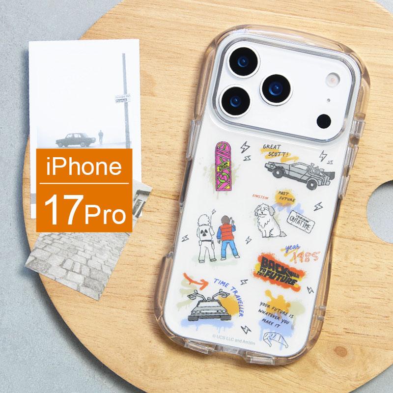 iPhone17Pro ケース BACK TO THE FUTURE アイフォン17プロ クリスタル