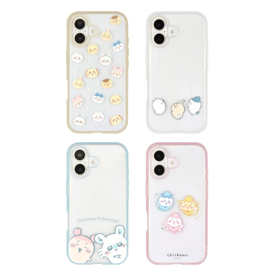 iPhone16 ケース クリア ちいかわ IIIIfit Clear 透明 アイフォン16