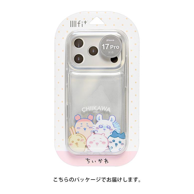 iPhone17Proケース ちいかわ IIIIfit Clear クリアケース 透明