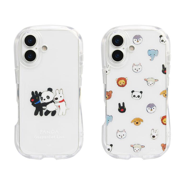 iPhone17 ケース クリスタルクリア 透明 TPU ソフトカバー リサと