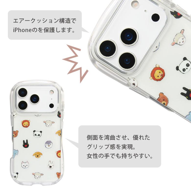 iPhone17 Pro クリスタルクリア 透明 TPU ソフトカバー リサと
