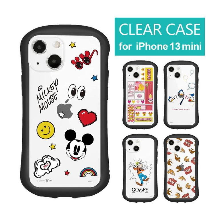 iPhone13 mini ケース ディズニー クリア スマホケース