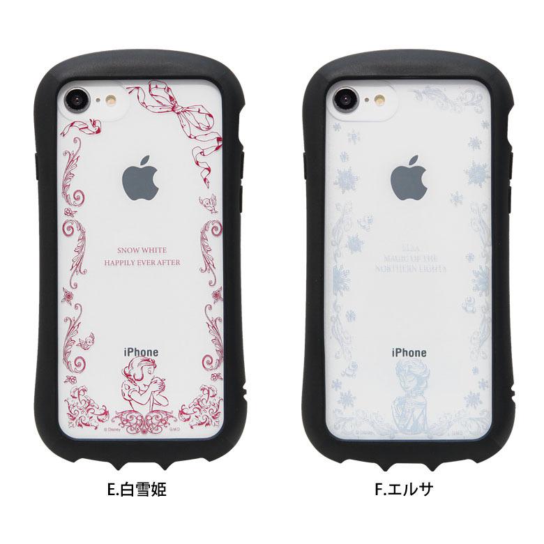 iPhone SE ケース 第2世代 第3世代 ディズニー キャラクター クリア 8