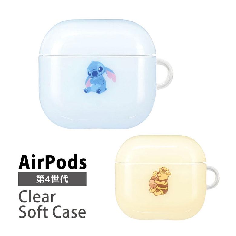 AirPods4 ケース ソフト ディズニーキャラクター Air Pods 4