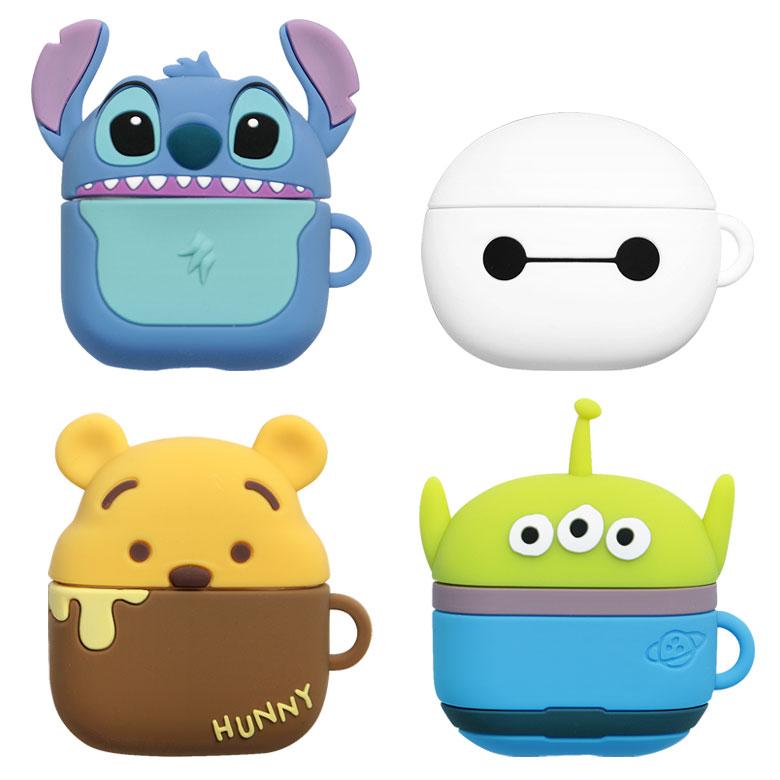 ディズニー ピクサー キャラクター AirPods4 シリコンケース Air Pods