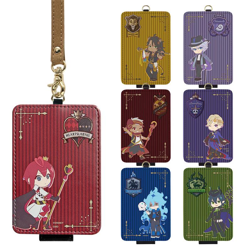 定期入れ ツイステ パスケース ICカードケース ストラップ付き 通勤