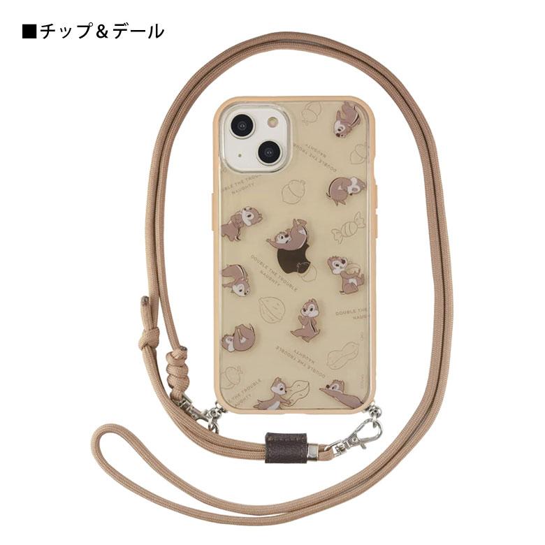 iphone14 ケース ショルダー ディズニー IIIIfit Loop