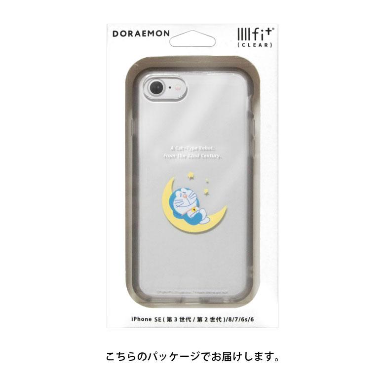 iPhone SE ケース 第3世代 第2世代ドラえもん IIIIfit Clear SE2