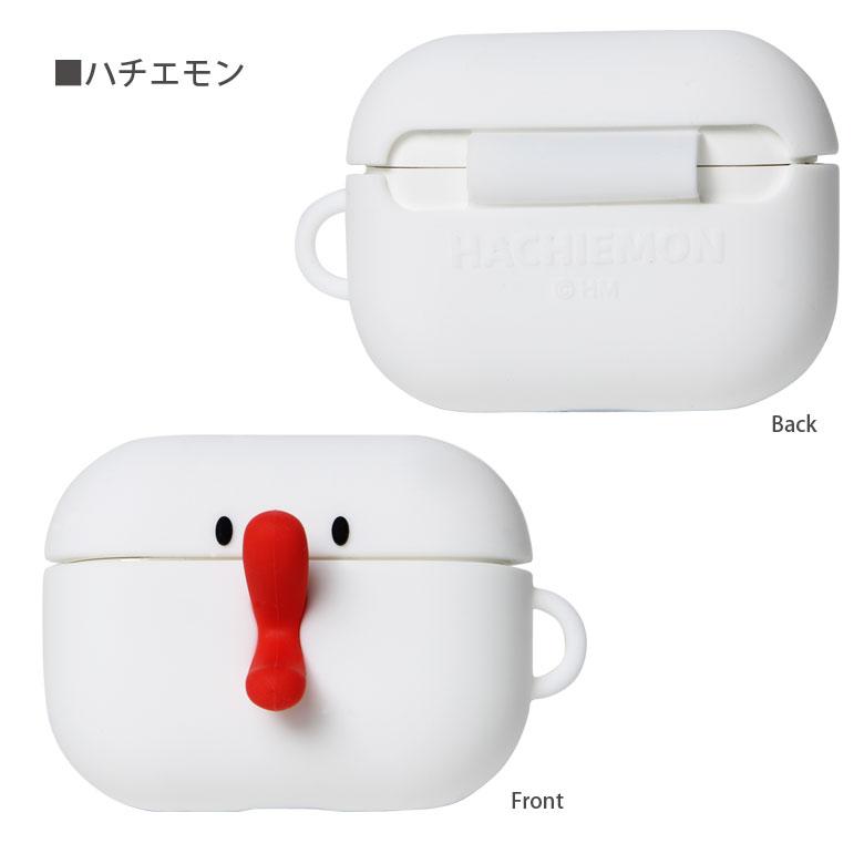 AirPods Pro 第2世代 ケース ハチエモン シリコン カバー ソフト