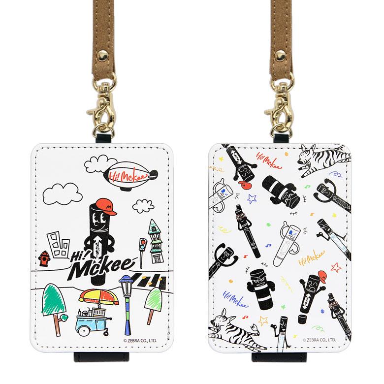 パスケース キャラクター Hi! Mckee ICカードケース 定期入れ 通勤