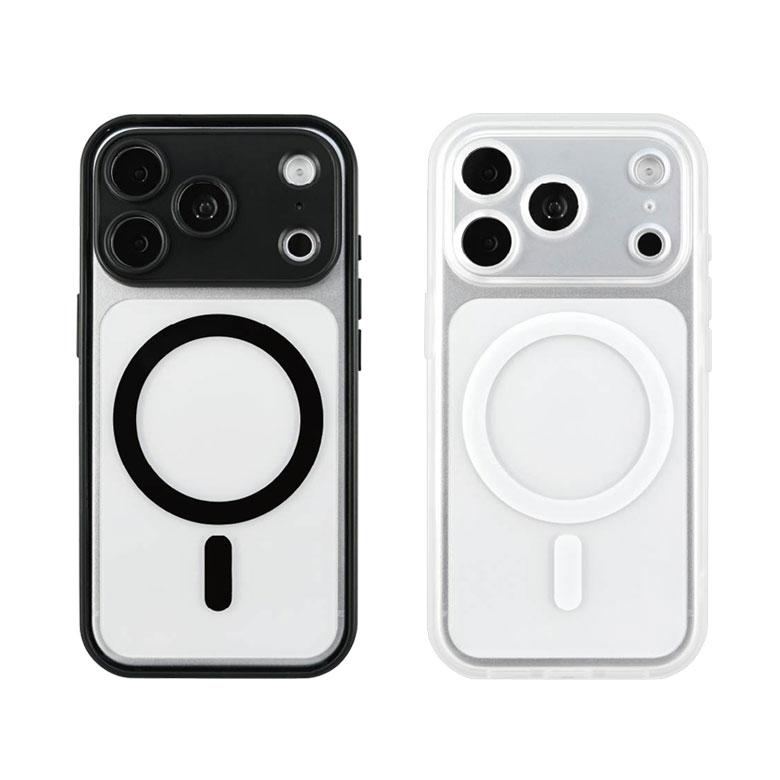 iPhone18 Pro ケース クリア MagSafe対応 IIIIfit プランプフレーム ハイブリッド アイフォン 18 pro ift-197 |  | 01