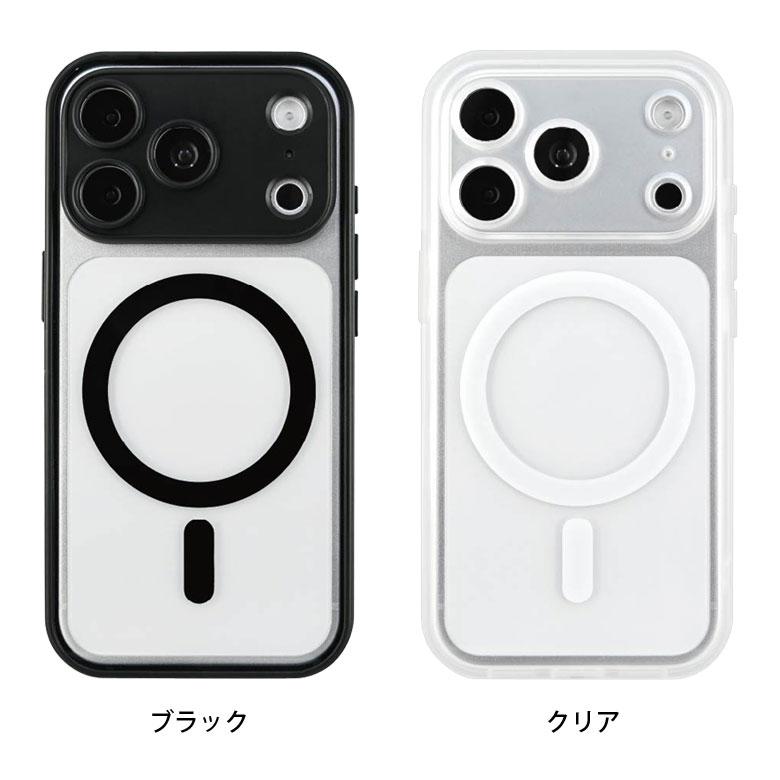 iPhone18 Pro ケース クリア MagSafe対応 IIIIfit プランプフレーム ハイブリッド アイフォン 18 pro ift-197 |  | 06