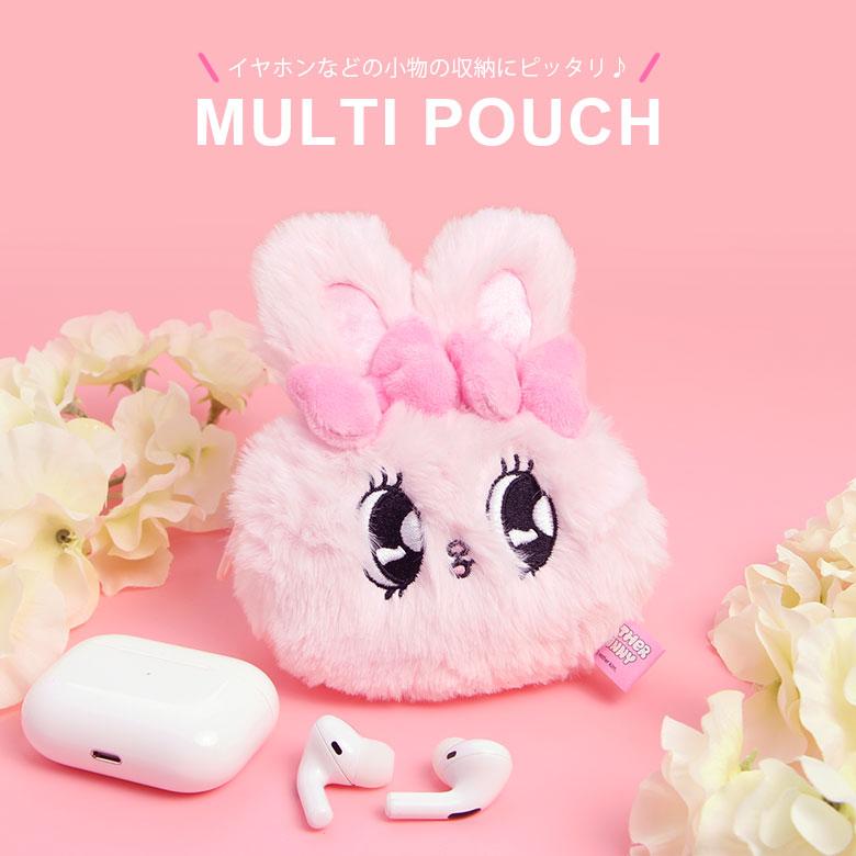 Esther Bunny エスターバニー イヤホンマルチポーチ リボンバニー