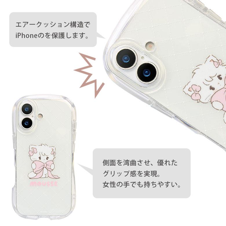 iPhone17 ケース Lil ala mode クリスタルクリアケース ソフトTPUカバー 透明 耐衝撃 アイフォン17 かわいい スマホケース lam-01a |  | 03