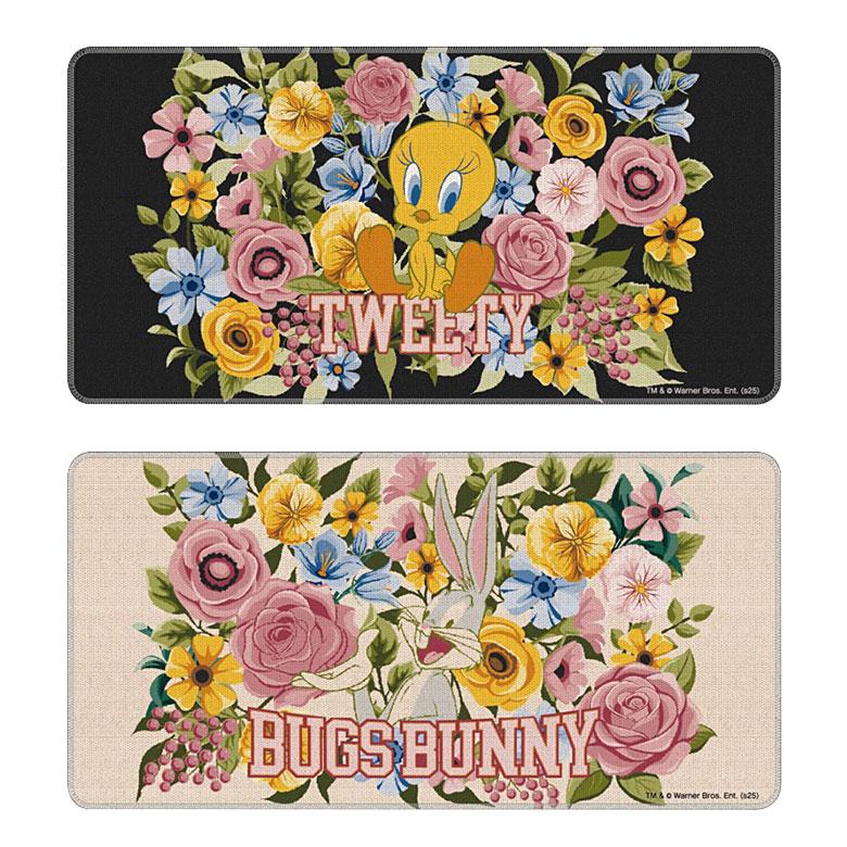 ルーニーテューンズ　ワーナーブラザーズ　ラグ　マット　希少 入荷 . . 90's WARNER BROS / Character Rug “made in USA” . size