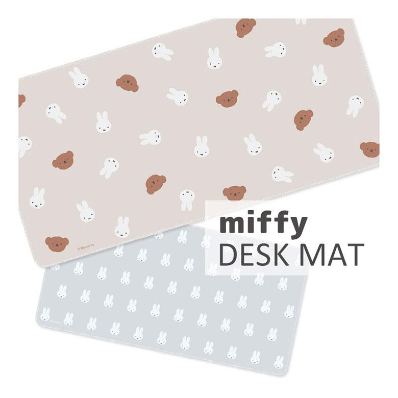 デスクマット キャラクター ミッフィー 30cm×60cm 光学式マウス対応