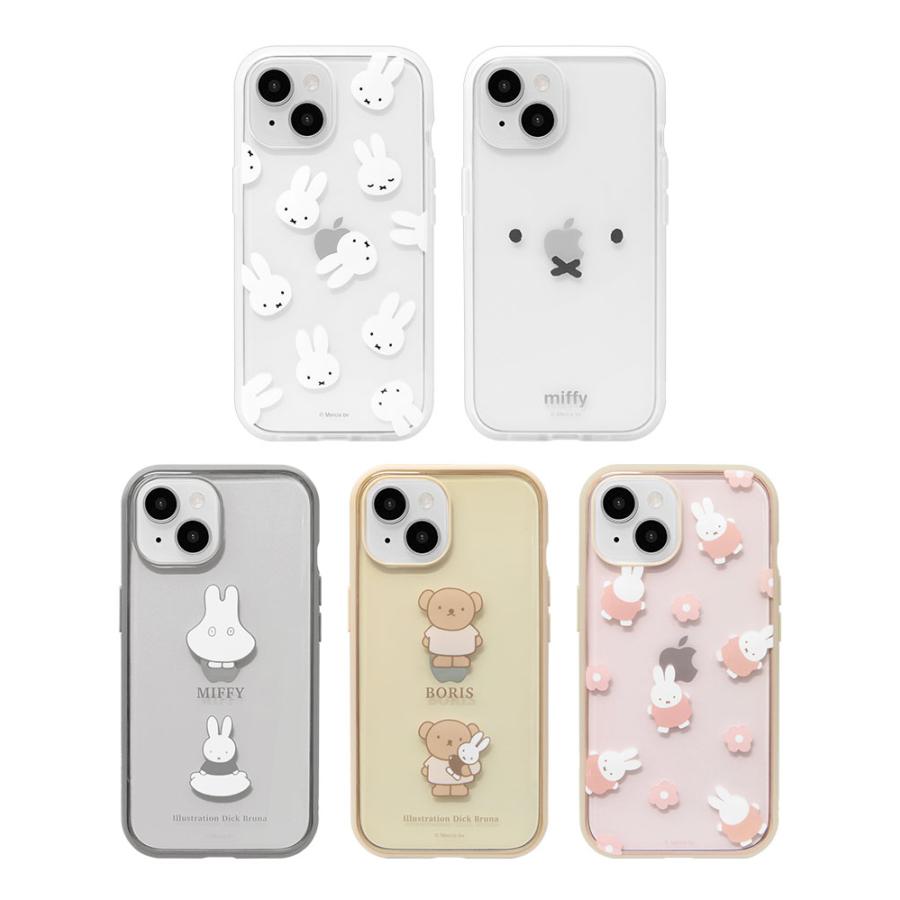 iPhone15 ケース ミッフィー IIIIfit Clear スマホケース 携帯ケース