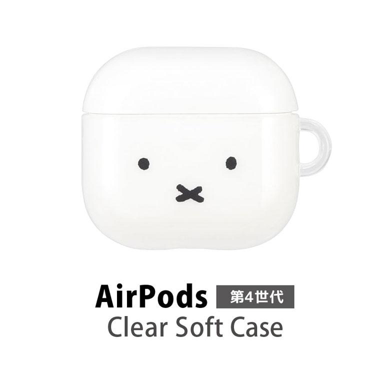AirPods4 ケース ソフト ミッフィー Air Pods 4 グッズ ホワイト