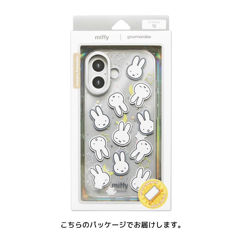 iPhone16 ケース ミッフィー miffy Camera Frameクリアケース ソフト