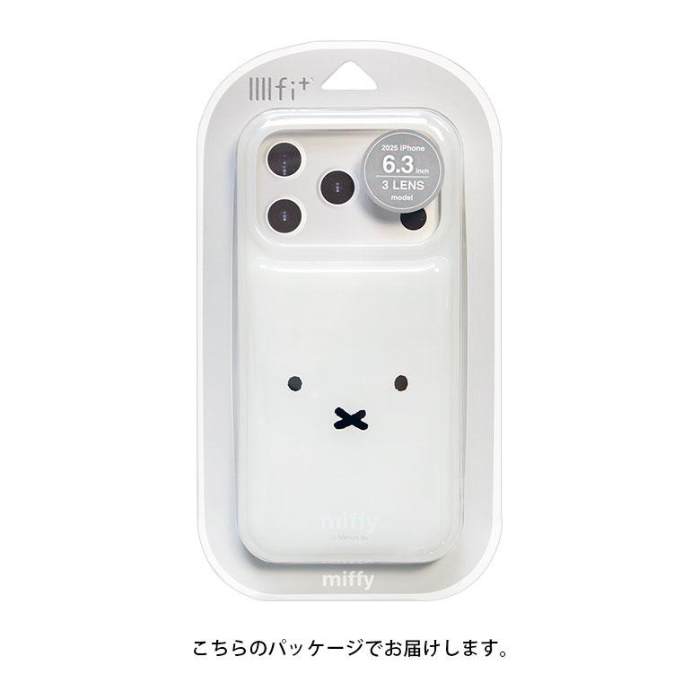 iPhone17Proケース ミッフィー IIIIfit Clear クリアケース 透明