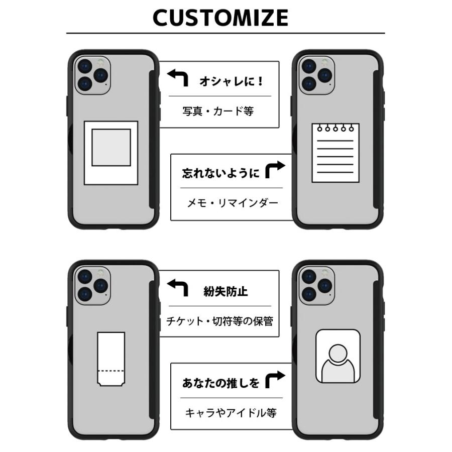 iPhone13 Pro ケース ミニオンズ 写真やメモが挟めるケース SHOWCASE+ クリアアイフォン13 プロ mini-306 |  | 03