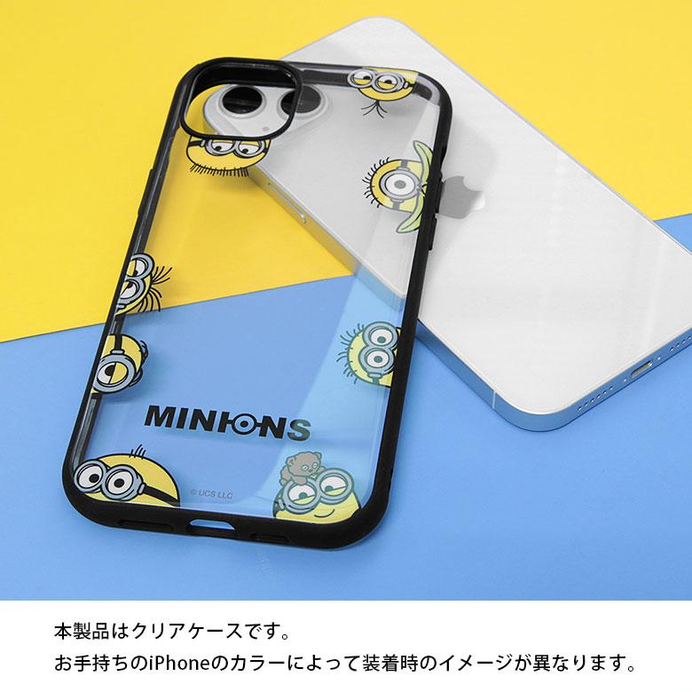 iPhone14 Plus ケース 怪盗グルー ミニオンズ シリーズ IIIIfit Clear クリア iPhone 14 Plus アイフォン14プラス アイホン14プラスケース カバー　mini-379a |  | 05