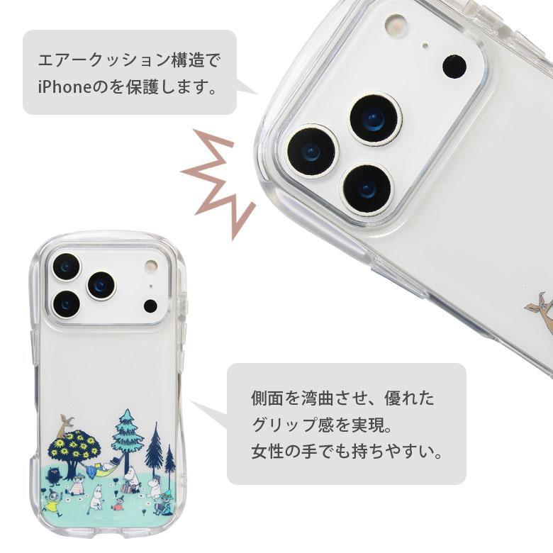 iPhone17Pro ケース ムーミン アイフォン17プロ クリスタルクリア