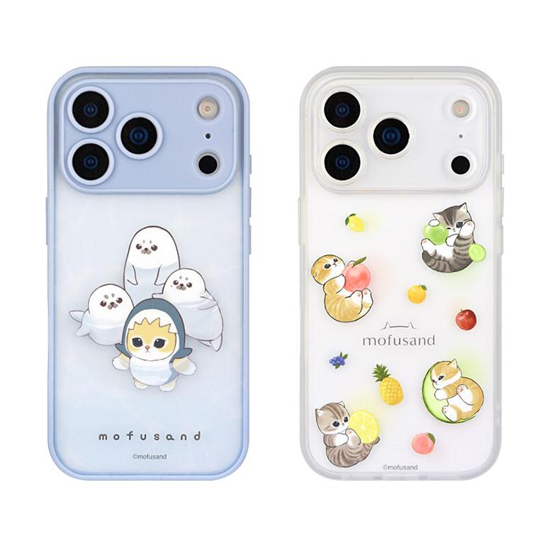 iPhone17Proケース モフサンド mofusand IIIIfit プランプフレーム