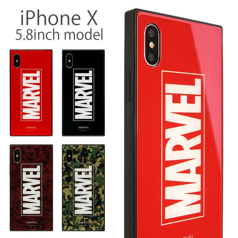 Iphonex ケース キャラクター スクエア ガラス ケース マーベル Marvel アイフォンx ケース Iphone X ケース Mv 131 スマホケース雑貨モノモード2号店 通販 Yahoo ショッピング