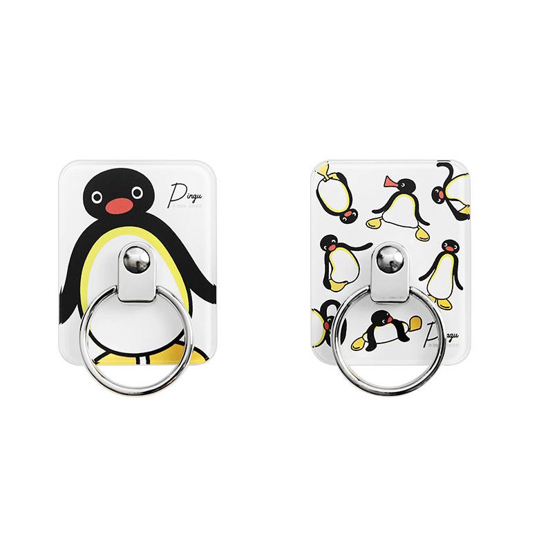 スマホリング ピングー PINGU リングスタンド キャラクター 落下防止