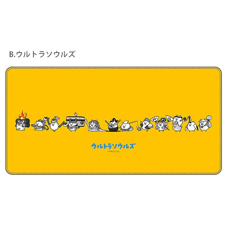 デスクマット キャラクター 30cm×60cm 光学式マウス対応 にゃんこ大