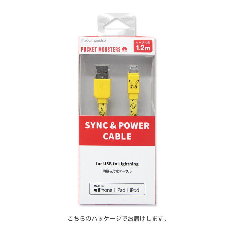 充電ケーブル iphone ポケットモンスター ポケモン MFi認証 同期 充電