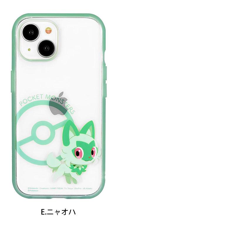 iPhone15 ケース クリア ポケットモンスター ポケモン IIIIfit
