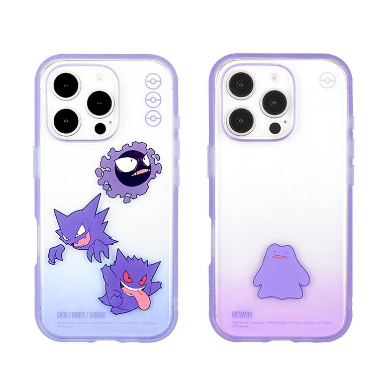 iPhone16Pro ケース ポケットモンスター IIIIfit Clear クリアケース