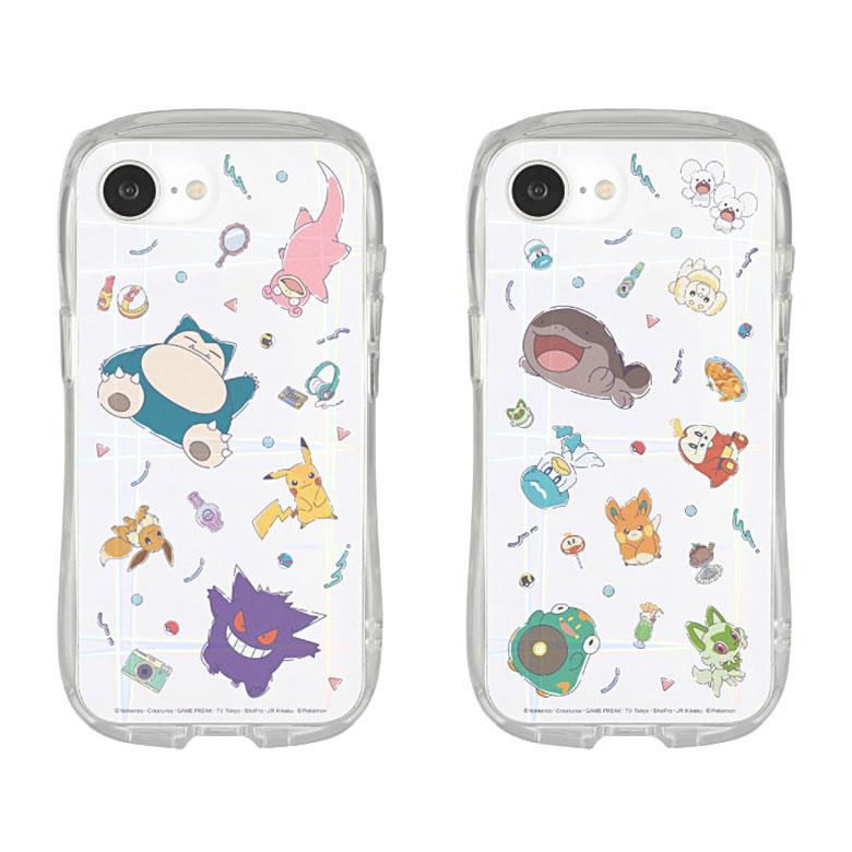 iPhone16e ケース ポケットモンスター クリスタルクリアケース クリア